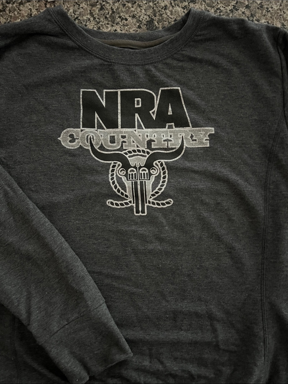 NRA 🩶Country' Graphic Sweatshirt